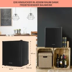 Happy Hour Minibar 5-15°C EEK G 25dB LED-Licht -Küchengeräte 10005400 DE 0006 usp