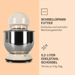 Bella Küchenmaschine 2000 W / 2,7 PS 5 Ltr Edelstahl BPA-frei 10 Bella Küchenmaschine 2000 W / 2,7 PS 5 Ltr Edelstahl BPA-frei -Küchengeräte 10008232 de 0005 logo