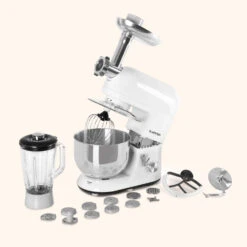 Lucia Küchenmaschine 3-in-1 2000 W / 2,7 PS 5 Ltr Edelstahl BPA-frei 14 Lucia Küchenmaschine 3-in-1 2000 W / 2,7 PS 5 Ltr Edelstahl BPA-frei -Küchengeräte 10008236 yy 0007 logo