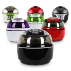 VitAir Heißluftfritteuse Schwarz 1400W Grillen Backen 9 Liter -Küchengeräte 10021766 yy 0011 variant