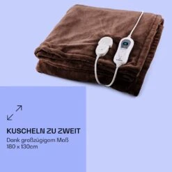 Dr. Watson XL Heizdecke 120W 3 Temperaturstufen 180x130 Cm Bedienteil -Küchengeräte 10024005 de 0005 logo