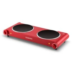 Captain Cook² Doppel-Kochplatte Infrarot 2400W Edelstahl Rot 12 Captain Cook² Doppel-Kochplatte Infrarot 2400W Edelstahl Rot -Küchengeräte 10027876 yy 0006 titel Klarstein Captain Cook Doppel Kochplatte