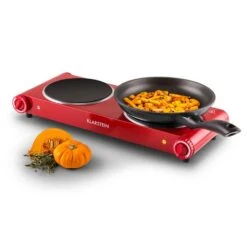 Captain Cook² Doppel-Kochplatte Infrarot 2400W Edelstahl Rot 13 Captain Cook² Doppel-Kochplatte Infrarot 2400W Edelstahl Rot -Küchengeräte 10027876 yy 0007 titel Klarstein Captain Cook Doppel Kochplatte