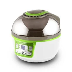 VitAir Turbo Heißluftfritteuse Grün-weiß 1400W Grillen Backen 9l -Küchengeräte 10028288 yy 0009 titel 08 Klarstein VitAir Heissluftfritteuse gruen weiss