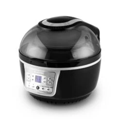 VitAir Turbo Heißluftfritteuse Grau-schwarz 1400W Grillen Backen 9l -Küchengeräte 10028290 yy 0007 titel Klarstein VitAir Heissluftfritteuse