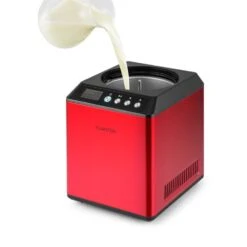 Vanilla Sky Eiscreme-Maschine Kompressor 2l 180W Edelstahl Rot -Küchengeräte 10028874 yy 0008 ambient Klarstein Vanilla Sky Eismaschine