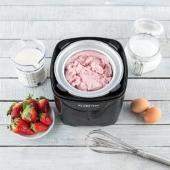 Creamberry Eiscremebereiter Flaschenkühler Frozen Yogurt Maschine 1,5l -Küchengeräte 10028924 yy 0005 ambient Klarstein Creamberry Eisbereiter reedit