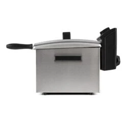 QuickPro XXL 3000 Fritteuse 5l 1,5kg 3000W Timer Edelstahl 10 QuickPro XXL 3000 Fritteuse 5l 1,5kg 3000W Timer Edelstahl -Küchengeräte 10029073 yy 0005 titel side Klarstein QuickPro XXL 3000 Fritteuse