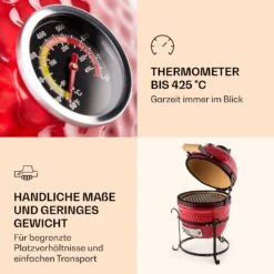 Princesize Kamado-Grill Keramikgrill Edelstahl-Grillrost Smoker BBQ 10 Princesize Kamado-Grill Keramikgrill Edelstahl-Grillrost Smoker BBQ -Küchengeräte 10029124 de 0005 logo