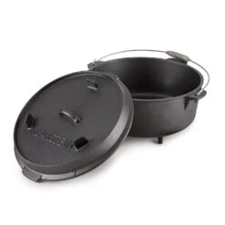 Hotrod 145 Dutch Oven BBQ-Topf 12 Qt / 11,4 Liter Gusseisen Schwarz -Küchengeräte 10029168 yy 0005 logo