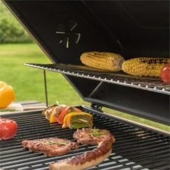 Bigfoot Holzkohlegrill Smoker BBQ-Grill 55 X 40 Cm Stahl Schwarz -Küchengeräte 10029763 yy 0003 ambient Klarstein Bigfoot BBQ Grill Smoker