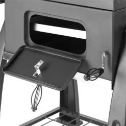 Bigfoot Holzkohlegrill Smoker BBQ-Grill 55 X 40 Cm Stahl Schwarz -Küchengeräte 10029763 yy 0005 detail Klarstein Bigfoot BBQ Grill Smoker