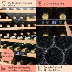 Vinsider 24 Built-In Uno Einbau-Weinkühlschrank 24 Flaschen 57 Liter -Küchengeräte 10029819 DE 0005 usp