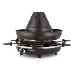 Taste Volcano Tartarengrill Raclettegrill 1500 W 6 Personen Schwarz 11 Taste Volcano Tartarengrill Raclettegrill 1500 W 6 Personen Schwarz -Küchengeräte 10030307 yy 0007 front Klarstein Tataren Grill Raclette Grill