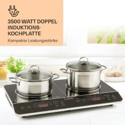 VariCook Slim Doppel-Induktionskochplatte 3500 W Timer 240° C Touch -Küchengeräte 10030684 de 0003 logo