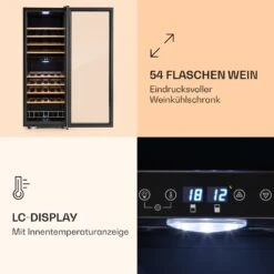 Vinamour 54 Duo Weinkühlschrank 2 Zonen 148 Ltr 54 Fl Touch-Display 11 Vinamour 54 Duo Weinkühlschrank 2 Zonen 148 Ltr 54 Fl Touch-Display -Küchengeräte 10030714 de 0004 logo