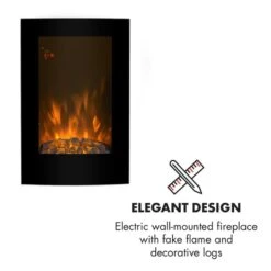 Lausanne Vertical Elektrischer Kamin 1000/2000 W Fernbedienung Dimmer -Küchengeräte 10031556 yy 0003 logo Klarstein Lausanne Vertical Elektrischer Kamin reedit