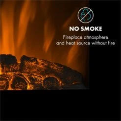 Lausanne Vertical Elektrischer Kamin 1000/2000 W Fernbedienung Dimmer -Küchengeräte 10031556 yy 0005 logo Klarstein Lausanne Vertical Elektrischer Kamin reedit