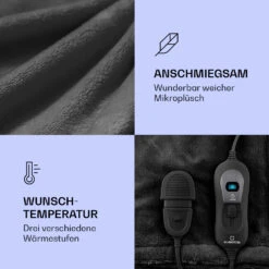 Dr. Watson XL Heizdecke 120 W 3 Stufen 180 X 130 Cm Bedienteil -Küchengeräte 10031658 de 0003 logo