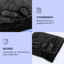 Dr. Watson XL Heizdecke 120 W 3 Stufen 180 X 130 Cm Bedienteil -Küchengeräte 10031658 de 0004 logo