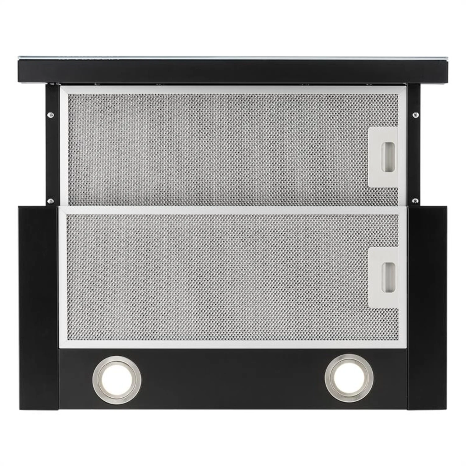 Vinea Unterbau-Dunstabzugshaube Flachschirmhaube 60cm Schwarz 3 Vinea Unterbau-Dunstabzugshaube Flachschirmhaube 60cm Schwarz – Bild 3