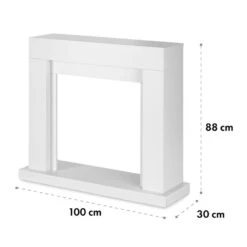 Studio Frame Kamingehäuse MDF Modernes Design -Küchengeräte 10031705 yy 0004 logo Stylish design fireplace