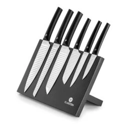 Kashira Messerset 7-tlg Magnetblock Antihaftversiegelung Edelstahl 11 Kashira Messerset 7-tlg Magnetblock Antihaftversiegelung Edelstahl -Küchengeräte 10031845 yy 0006 logo