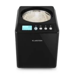 Vanilly Sky Family Eiscremebereiter Frozen Yoghurt 250W 2,5l Schwarz -Küchengeräte 10031848 yy 0006 detail Klarstein Vanilly Sky Family Eiscremebereiter schwarz