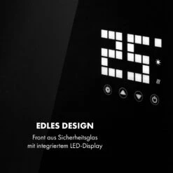 Bornholm Single Konvektions-Heizgerät Thermostat Timer 1000W 70m² -Küchengeräte 10031981 de 0006 logo