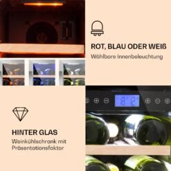 Vinovilla 17 Built-In Duo Weinkühlschrank 2 Zonen 53l 17 Fl. Glastür 11 Vinovilla 17 Built-In Duo Weinkühlschrank 2 Zonen 53l 17 Fl. Glastür -Küchengeräte 10032030 de 0003 logo