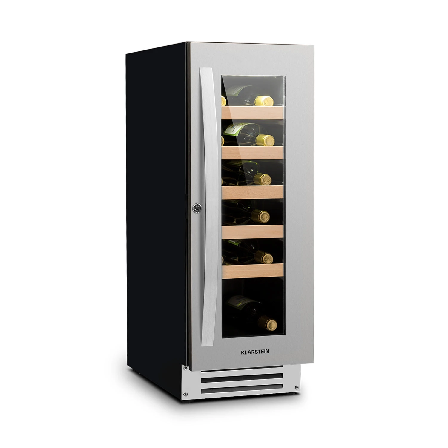 Vinovilla Smart Weinkühlschrank 50l / 20 Flaschen Glastür Edelstahl 1 Vinovilla Smart Weinkühlschrank 50l / 20 Flaschen Glastür Edelstahl