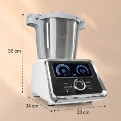 GrandPrix Küchenmaschine 500W / 1000W 2,5l Edelstahl-Rührschüssel 13 GrandPrix Küchenmaschine 500W / 1000W 2,5l Edelstahl-Rührschüssel -Küchengeräte 10032089 yy 0007 logo
