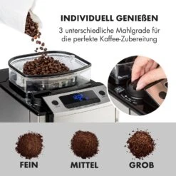 Aromatica X Kaffeemaschine Mahlwerk Glaskanne Aroma+ Edelstahl 12 Aromatica X Kaffeemaschine Mahlwerk Glaskanne Aroma+ Edelstahl -Küchengeräte 10032102 de 0003 logo