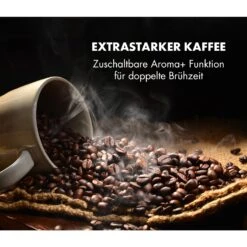 Aromatica X Kaffeemaschine Mahlwerk Glaskanne Aroma+ Edelstahl 13 Aromatica X Kaffeemaschine Mahlwerk Glaskanne Aroma+ Edelstahl -Küchengeräte 10032102 de 0004 logo