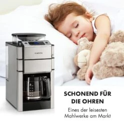 Aromatica X Kaffeemaschine Mahlwerk Glaskanne Aroma+ Edelstahl 16 Aromatica X Kaffeemaschine Mahlwerk Glaskanne Aroma+ Edelstahl -Küchengeräte 10032102 de 0007 logo
