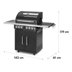 Tomahawk 4.2 SBG Gasgrill 6 Brenner 20,7 KW 64x42cm Grill Edelstahl 21 Tomahawk 4.2 SBG Gasgrill 6 Brenner 20,7 KW 64x42cm Grill Edelstahl -Küchengeräte 10032308 yy 0012 logo Klarstein Tomahawk SBG Gasgrill Edelstahl
