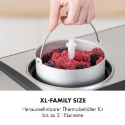 Dolce Bacio Eiscremebereiter Kompressor 2l LCD-Display Touch Edelstahl 13 Dolce Bacio Eiscremebereiter Kompressor 2l LCD-Display Touch Edelstahl -Küchengeräte 10032322 de 0004 logo