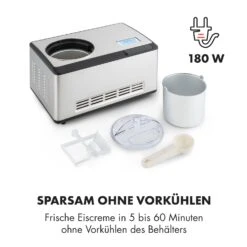 Dolce Bacio Eiscremebereiter Kompressor 2l LCD-Display Touch Edelstahl 14 Dolce Bacio Eiscremebereiter Kompressor 2l LCD-Display Touch Edelstahl -Küchengeräte 10032322 de 0005 logo