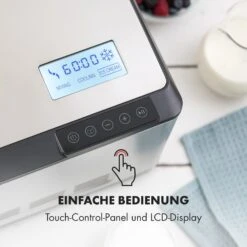 Dolce Bacio Eiscremebereiter Kompressor 2l LCD-Display Touch Edelstahl 15 Dolce Bacio Eiscremebereiter Kompressor 2l LCD-Display Touch Edelstahl -Küchengeräte 10032322 de 0006 logo