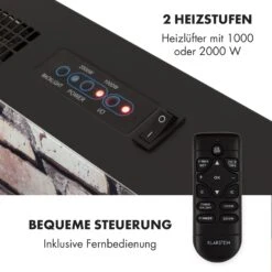 Colmar Elektrischer Kamin Glas 2000W 7 LED-Farben Fernbedienung 15 Colmar Elektrischer Kamin Glas 2000W 7 LED-Farben Fernbedienung -Küchengeräte 10032536 de 0007 logo