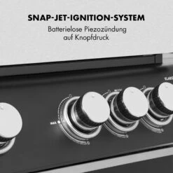 Highgrade 4 IB Gasgrill 6 Brenner 19,8 KW 71x46cm Grill Edelstahl -Küchengeräte 10032580 de 0004 logo