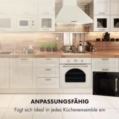 Victoria 20 Einbau-Mikrowelle, 20 L, 800 W, Grill: 1000 W, Elfenbein -Küchengeräte 10032592 de 0003 logo