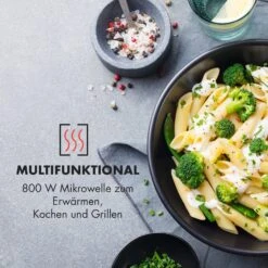 Victoria 20 Einbau-Mikrowelle, 20 L, 800 W, Grill: 1000 W, Elfenbein -Küchengeräte 10032592 de 0004 logo