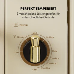 Victoria 20 Einbau-Mikrowelle, 20 L, 800 W, Grill: 1000 W, Elfenbein -Küchengeräte 10032592 de 0005 logo