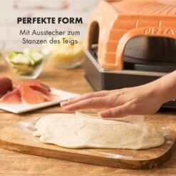Capricciosa Pizzaofen 1500W Abdeckung Aus Terracotta Warmhaltefunktion -Küchengeräte 10032597 de 0003 logo