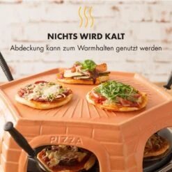 Capricciosa Pizzaofen 1500W Abdeckung Aus Terracotta Warmhaltefunktion -Küchengeräte 10032597 de 0006 logo