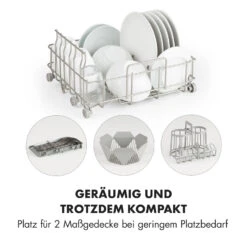 Amazonia Mini Geschirrspülmaschine 6 Programme LED-Display -Küchengeräte 10032678 de 0003 logo