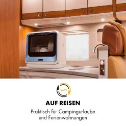 Amazonia Mini Geschirrspülmaschine 6 Programme LED-Display -Küchengeräte 10032678 de 0009 logo