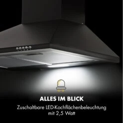 Zugspitze 60 Dunstabzugshaube Wandhaube 65W 310m³/h LED -Küchengeräte 10032681 de 0005 logo