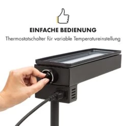 Appenzell Peak Raclette Mit Grill 1000W Thermostatschalter Schwarz -Küchengeräte 10032694 de 0003 logo